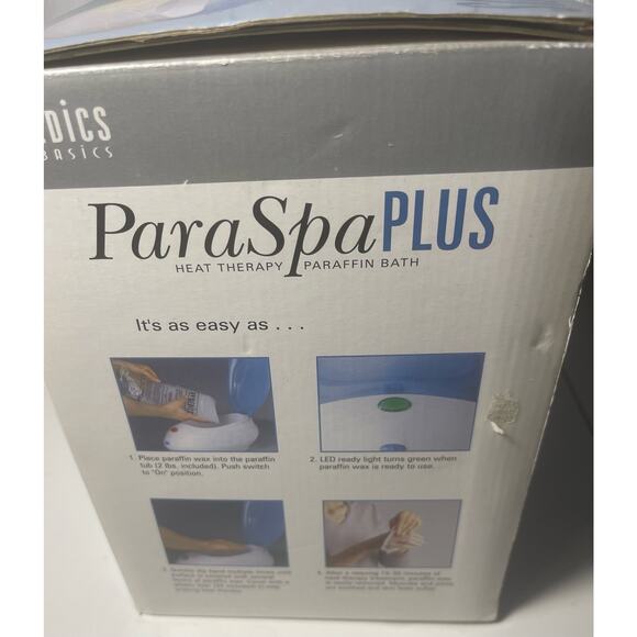 Homedics ParaSpa Plus Heat Therapy Paraffin Bath System New - Open Box - Picture 4 of 6